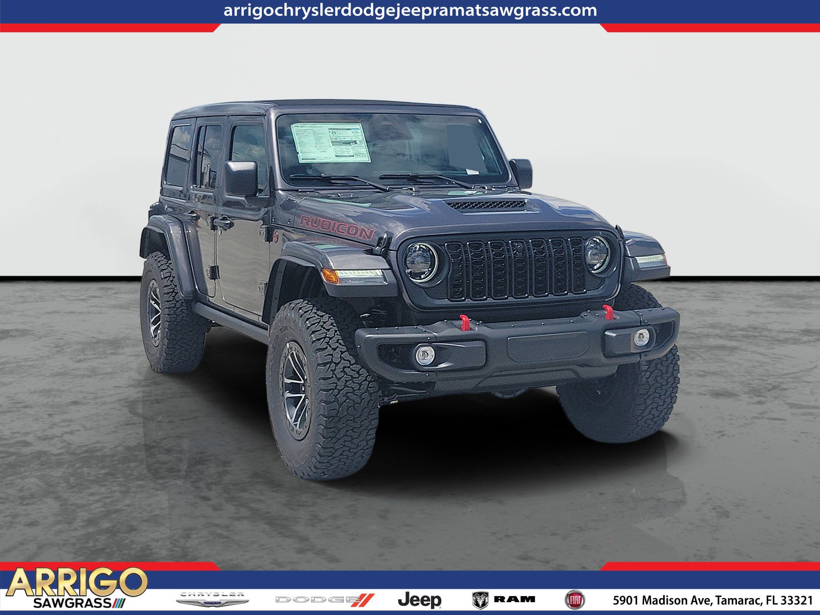 New 2026 Jeep Wrangler Unlimited Rubicon AWD/4WD image 1
