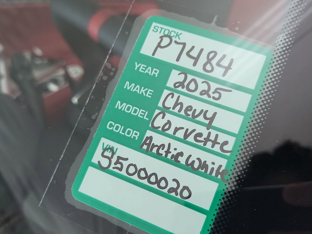 Certified 2025 Chevrolet Corvette Stingray Preferred Conv w/ Z51 Performance Package image 20