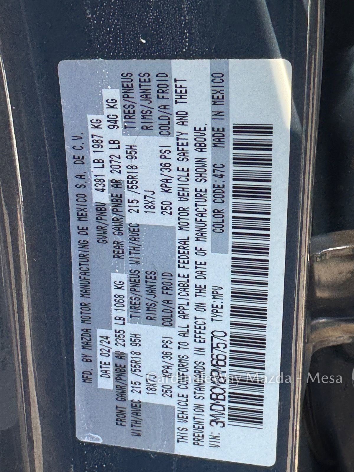 Used 2024 MAZDA CX-30 AWD 2.5 S w/ Preferred Package image 31