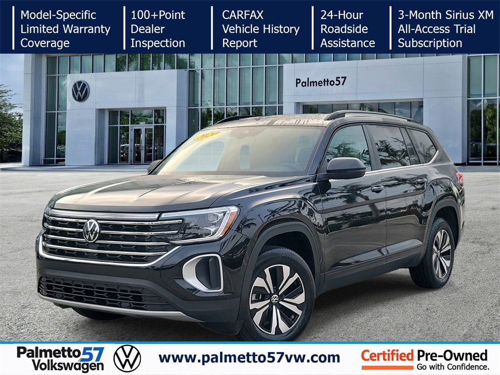 Certified 2024 Volkswagen Atlas SE