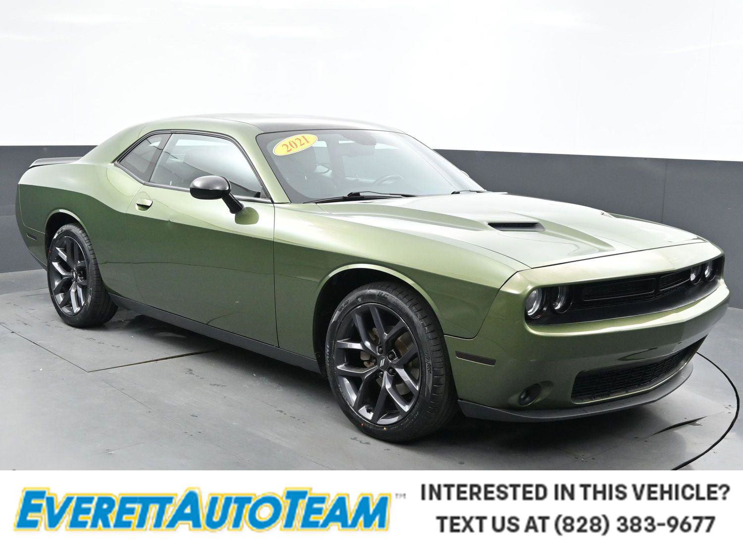 Used 2021 Dodge Challenger SXT w/ Blacktop Package