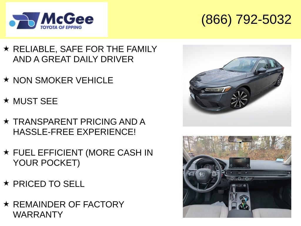 Used 2023 Honda Civic EX image 4