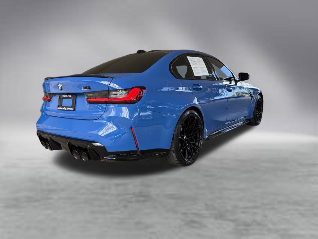 Used 2024 BMW M3 Competition w/ Executive Package RWD image 3