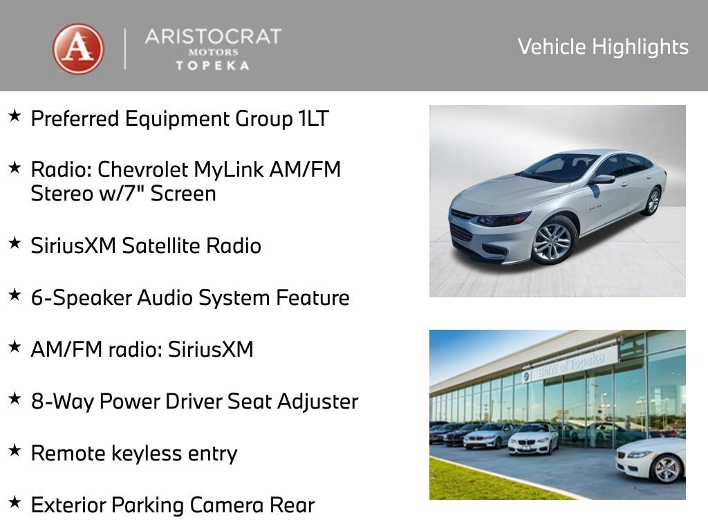 Used 2018 Chevrolet Malibu LT image 2