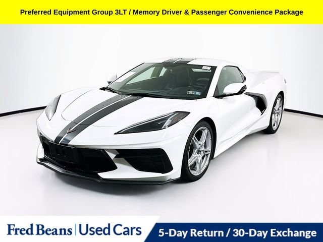 Certified 2022 Chevrolet Corvette Stingray Premium Conv w/ Z51 Performance Package RWD image 4