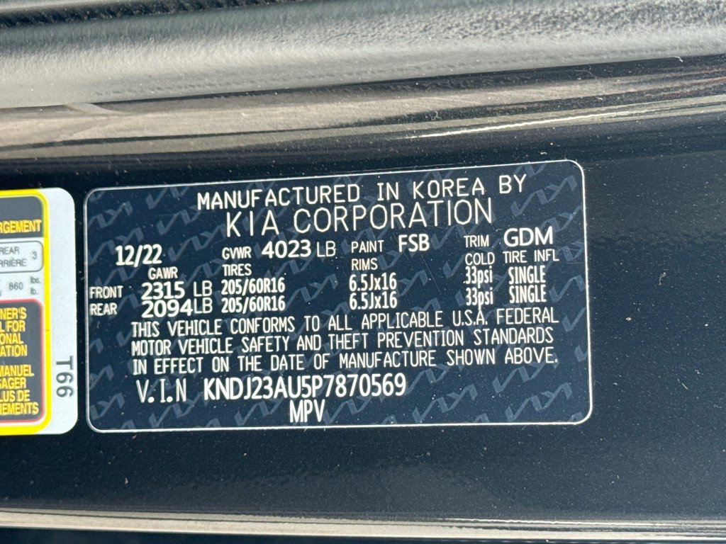 Certified 2023 Kia Soul LX w/ LX Technology Package FWD image 32