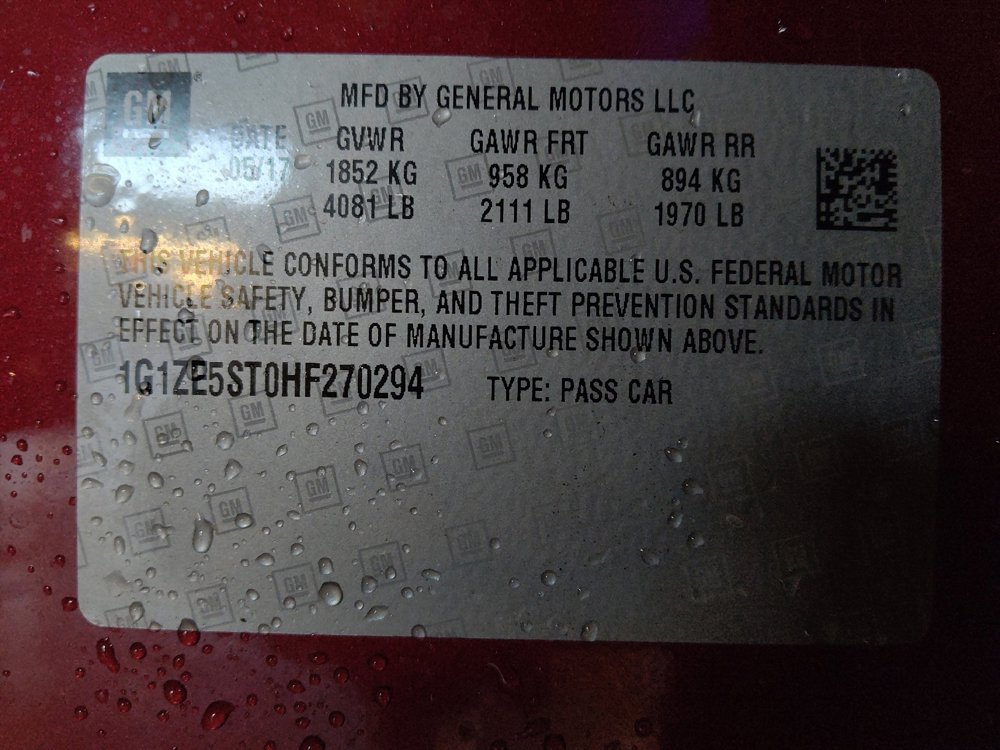 Used 2017 Chevrolet Malibu LT w/ Leather Package image 33