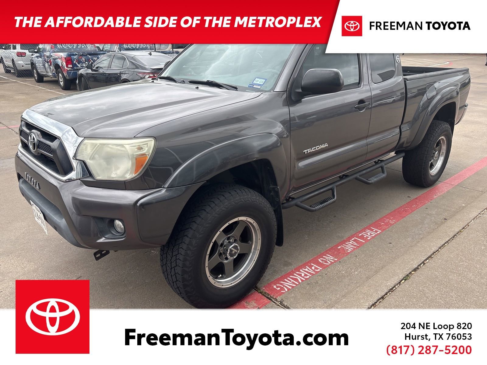 Used 2015 Toyota Tacoma 4x4 Access Cab V6 w/ SR5 Package image 1