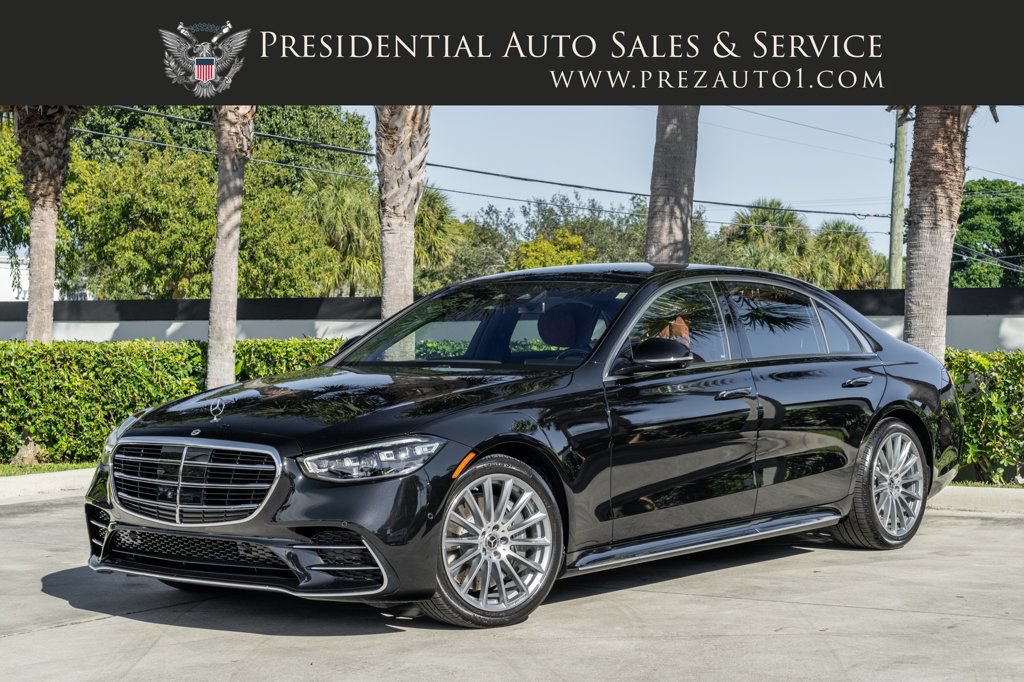 Used 2023 Mercedes-Benz S 580 4MATIC Sedan image 1