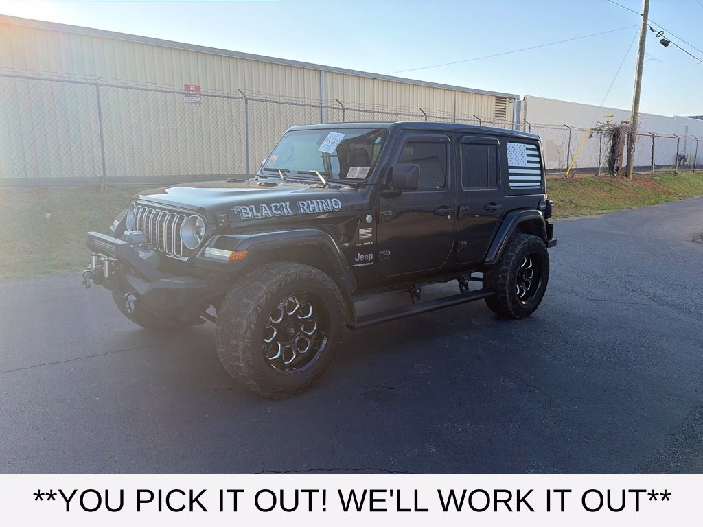 Used 2024 Jeep Wrangler Unlimited Sahara w/ Technology Group AWD/4WD image 3