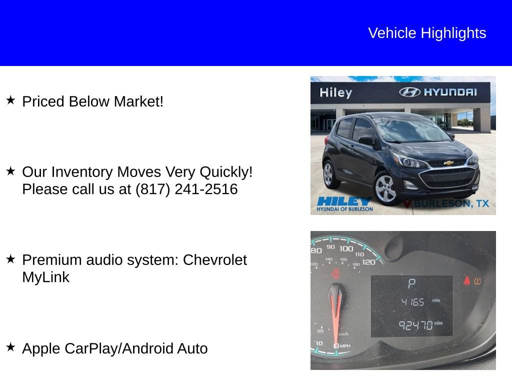Used 2021 Chevrolet Spark LS FWD image 9