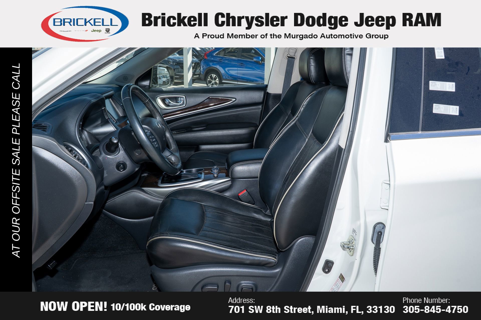 Used 2017 INFINITI QX60 Base w/ Deluxe Technology Package image 17