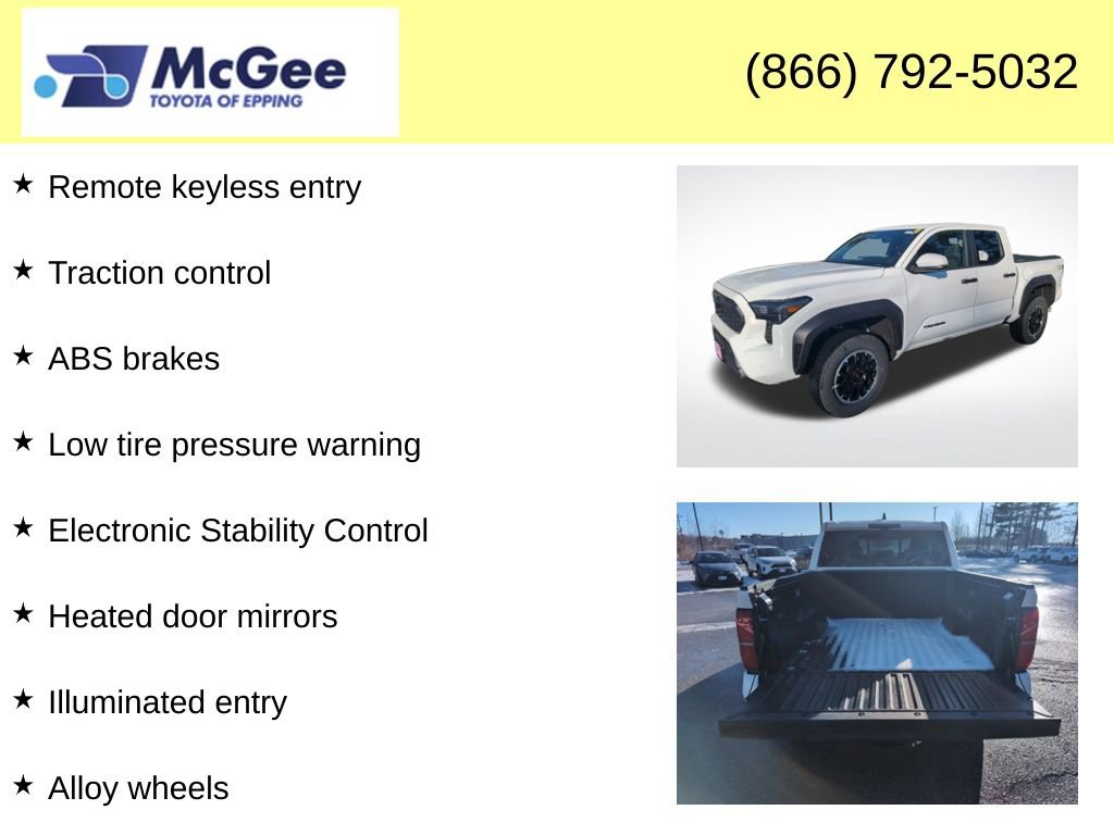 New 2026 Toyota Tacoma TRD Off-Road w/ TRD Off Road Premium Package image 4