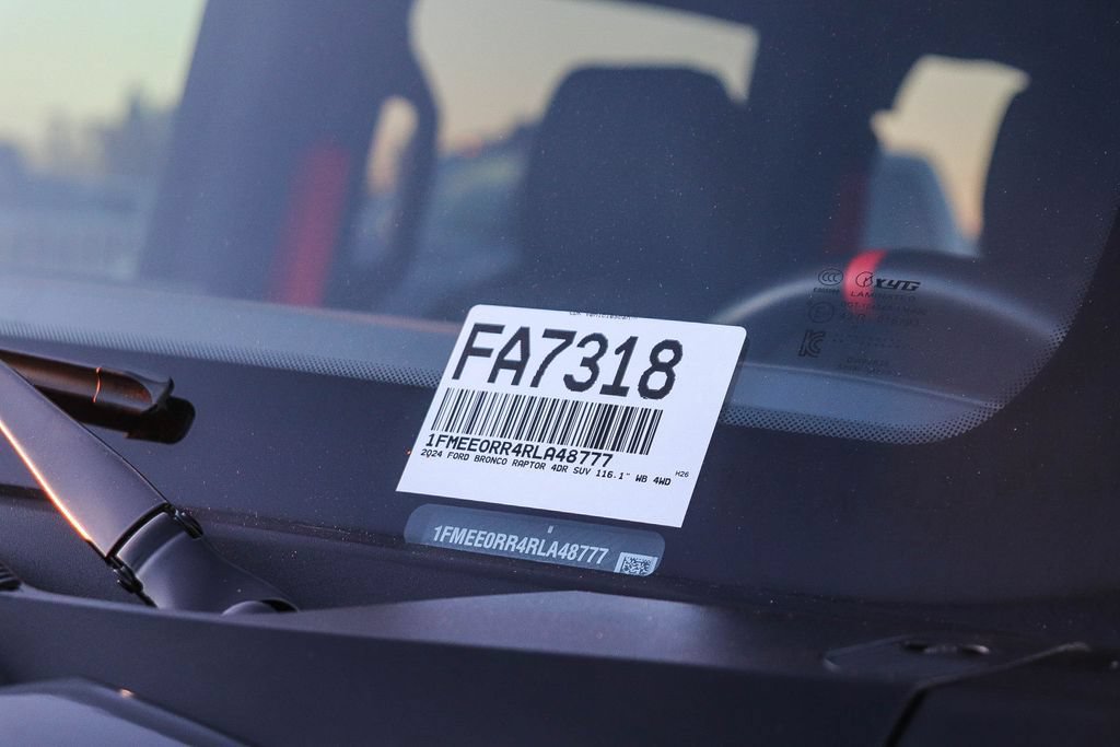Used 2024 Ford Bronco Raptor AWD/4WD image 30
