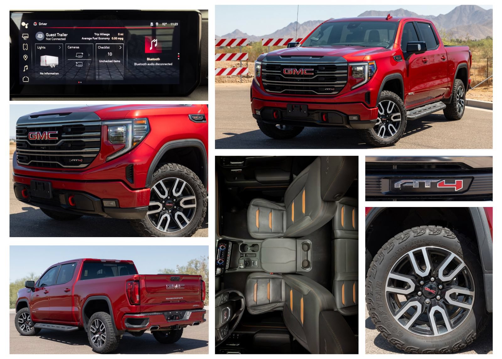 Used 2023 GMC Sierra 1500 AT4 w/ AT4 Preferred Package AWD/4WD image 3