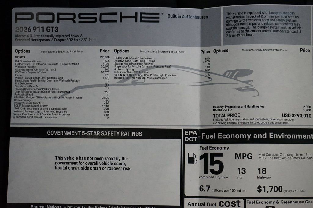 Used 2026 Porsche 911 GT3 image 38