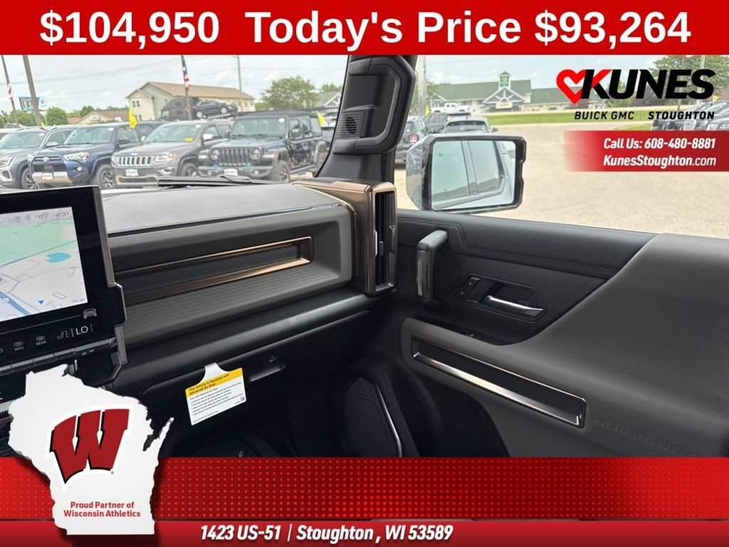 New 2025 GMC Hummer EV 2X w/ LPO, Dark Essentials Package AWD/4WD image 54