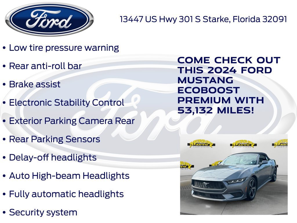 Certified 2024 Ford Mustang Premium RWD image 32