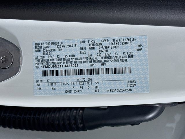 New 2026 Ford Escape ST-Line Select w/ Tech Pack #1 image 32