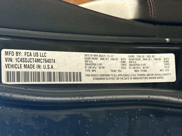 Used 2021 Dodge Durango R/T w/ Tow 'N Go Package image 35