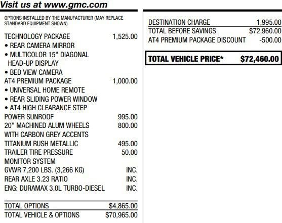 Used 2024 GMC Sierra 1500 AT4 w/ Technology Package image 2