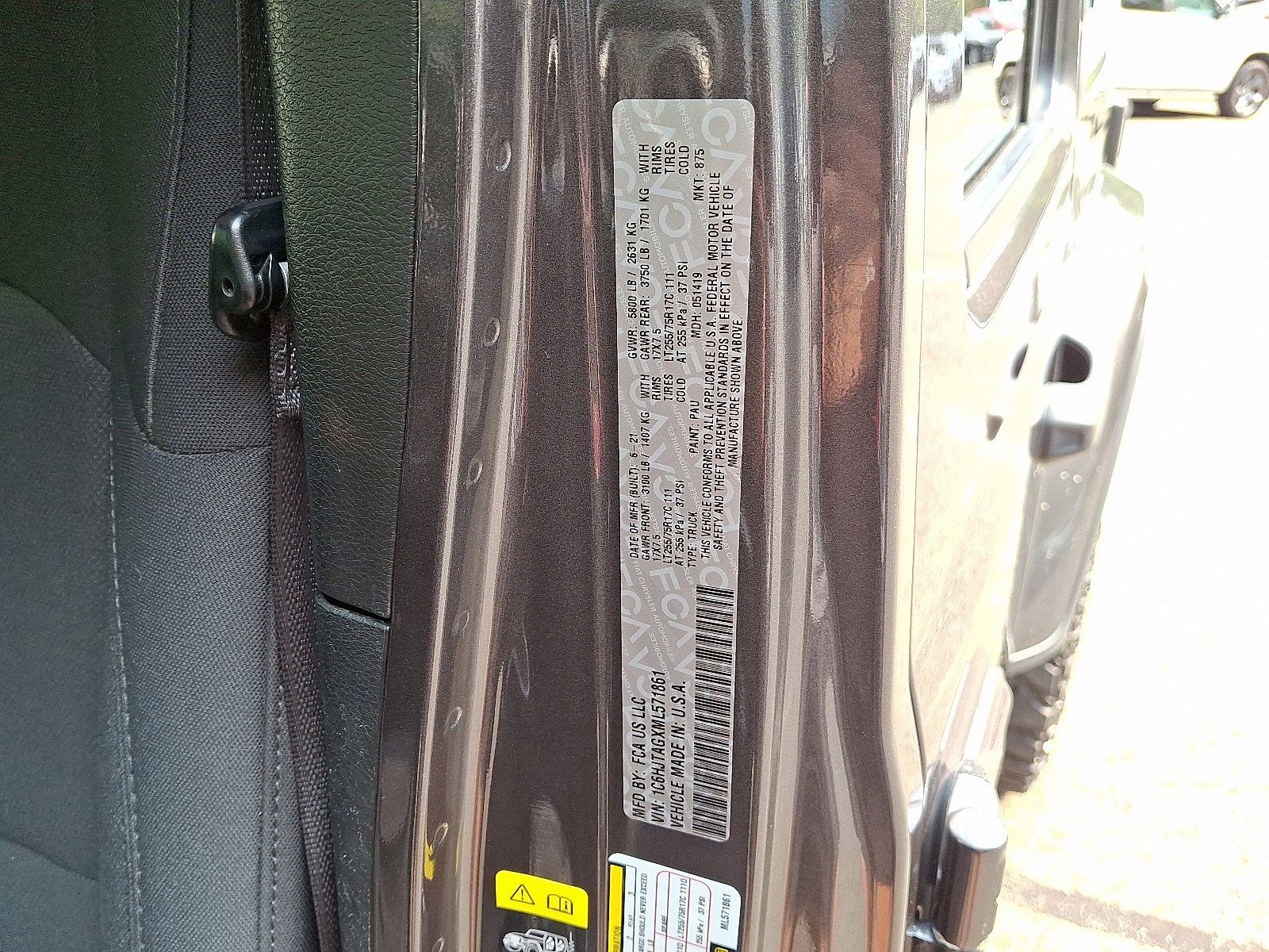 Certified 2021 Jeep Gladiator Willys image 27