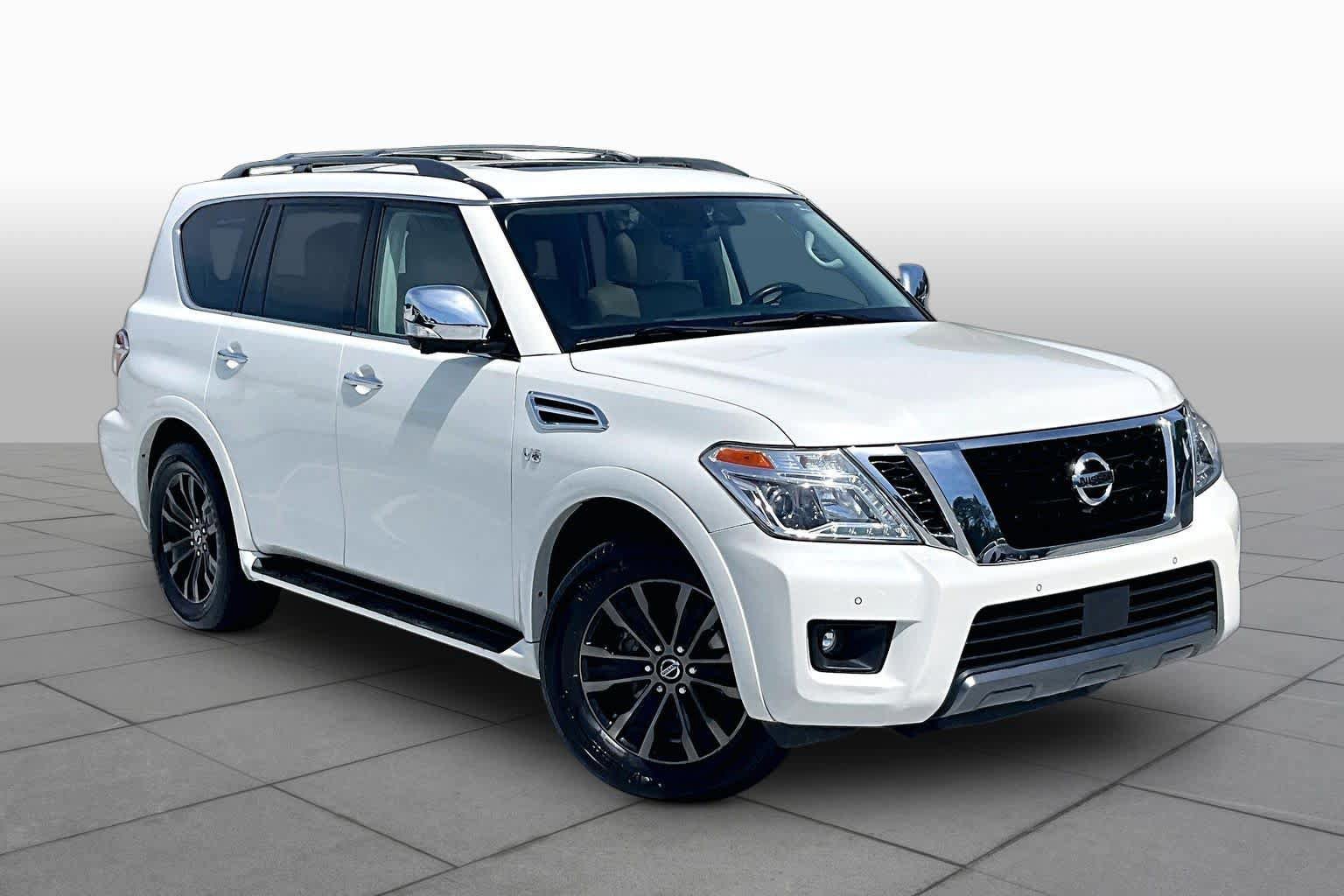 Used 2019 Nissan Armada Platinum w/ Captain's Chairs Package AWD/4WD image 3