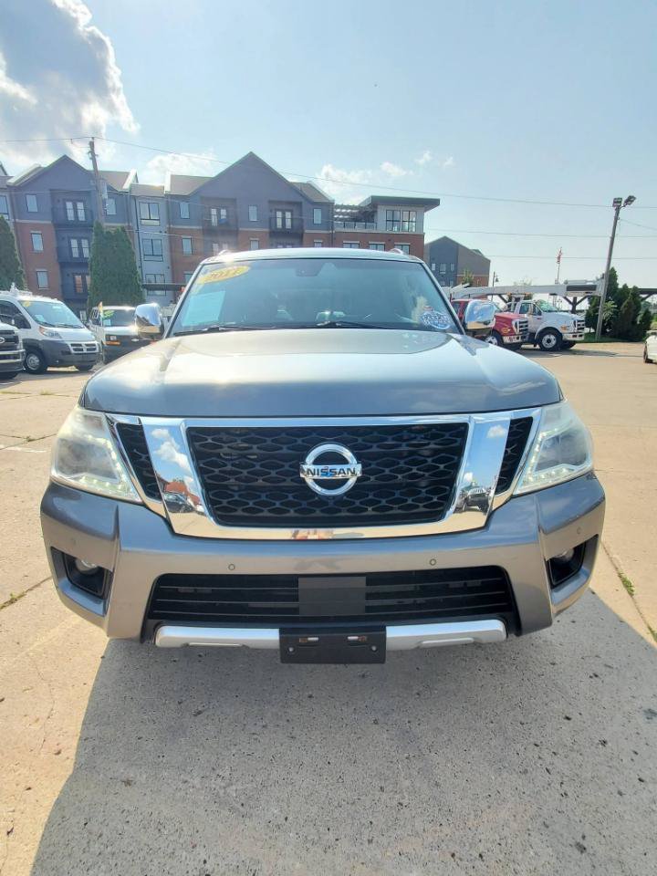 Used 2017 Nissan Armada Platinum w/ Captain Seat Package AWD/4WD image 2