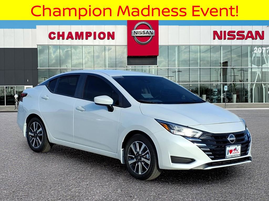 New 2025 Nissan Versa SV w/ Trunk Package image 1