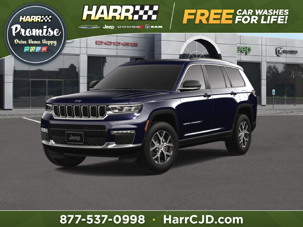 New 2024 Jeep Grand Cherokee L Limited w/ Luxury Tech Group II AWD/4WD 360° Tour