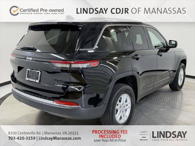 Certified 2023 Jeep Grand Cherokee Laredo AWD/4WD image 9