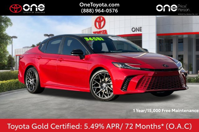 Certified 2025 Toyota Camry XSE w/ Premium Plus Package
