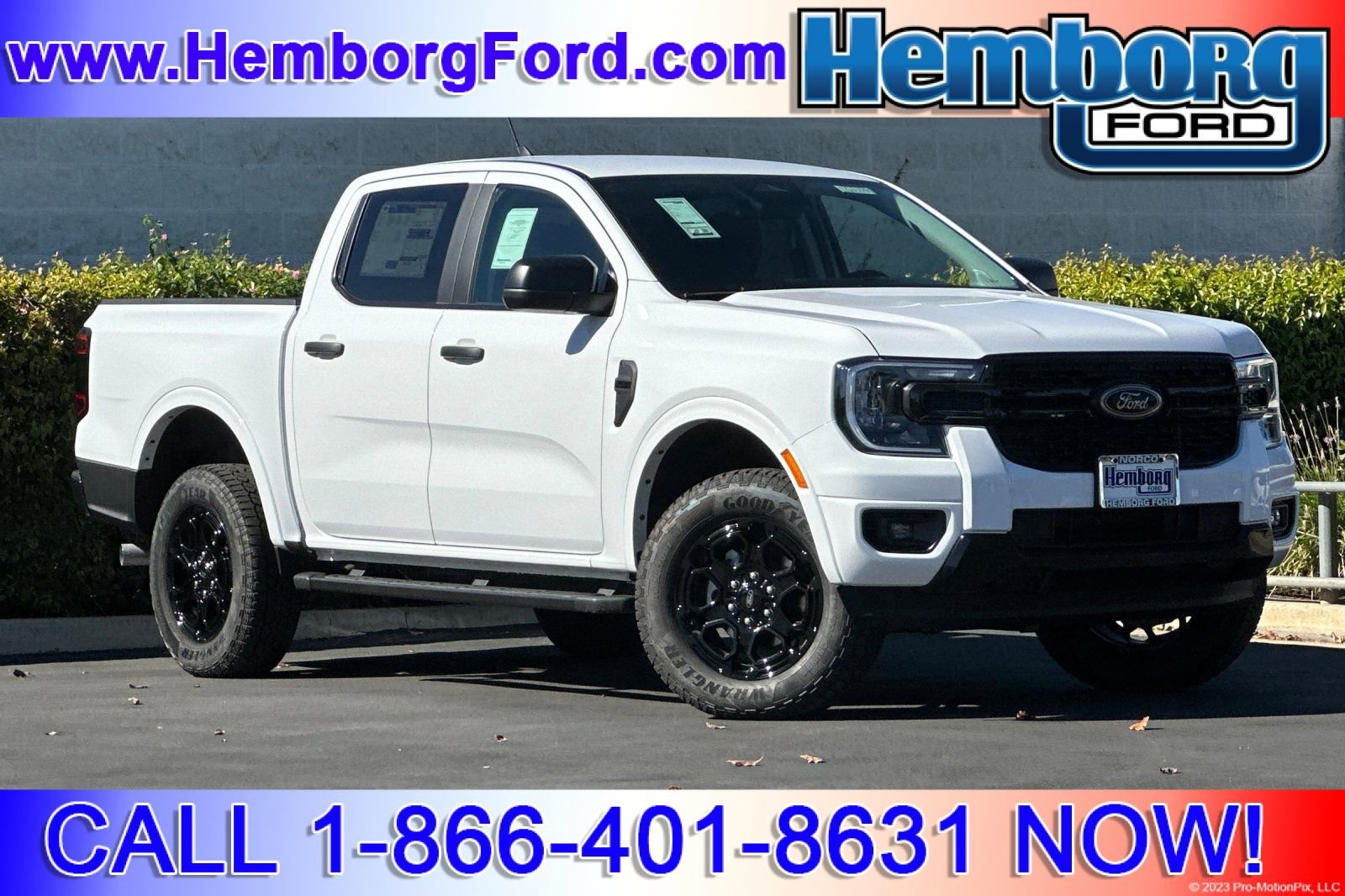 New 2025 Ford Ranger XLT w/ Black Appearance Package