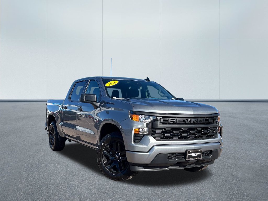 New 2026 Chevrolet Silverado 1500 Custom w/ Turbomax Blackout Package AWD/4WD image 33