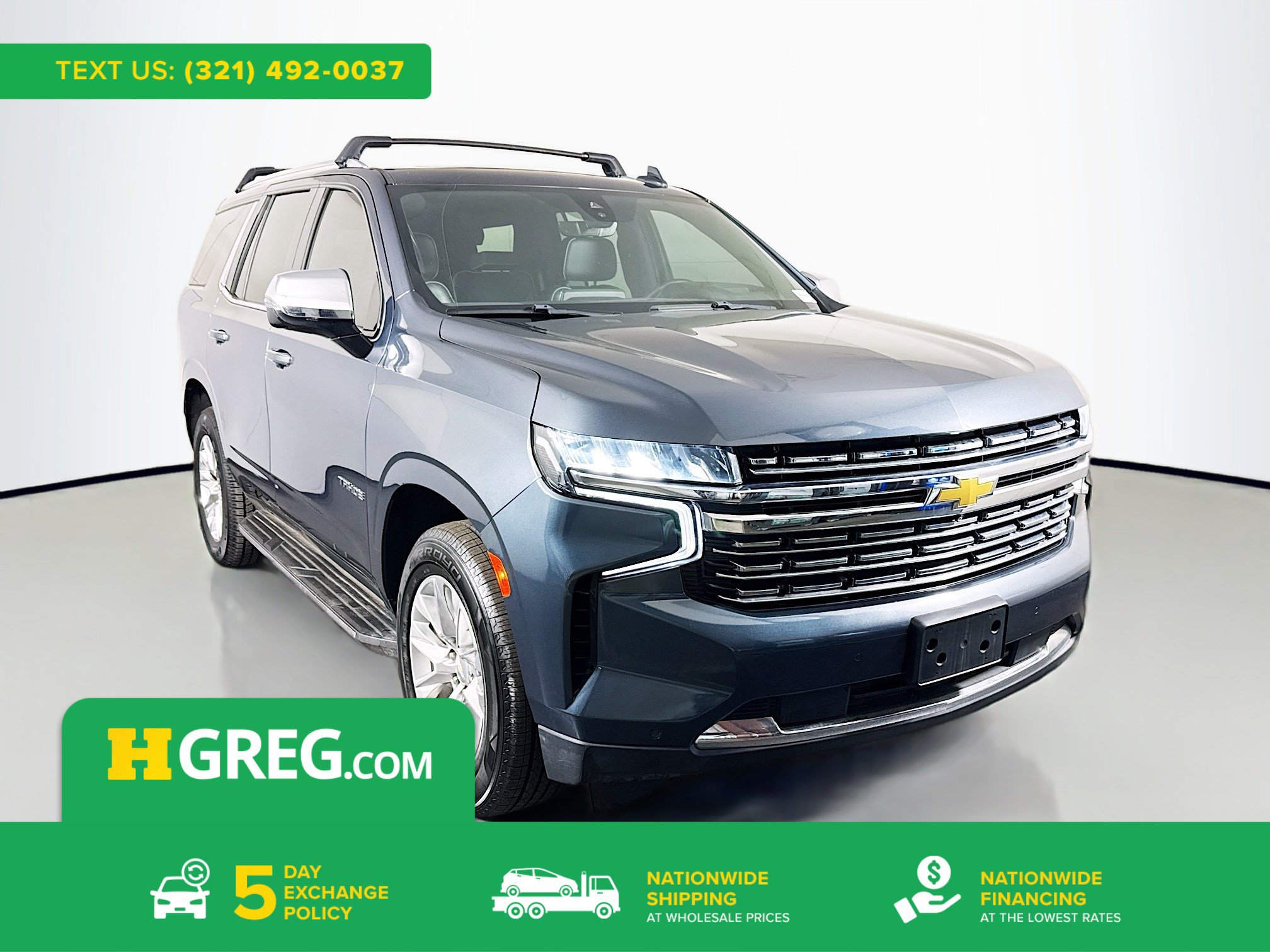 Used 2021 Chevrolet Tahoe Premier w/ Premium Package AWD/4WD image 1