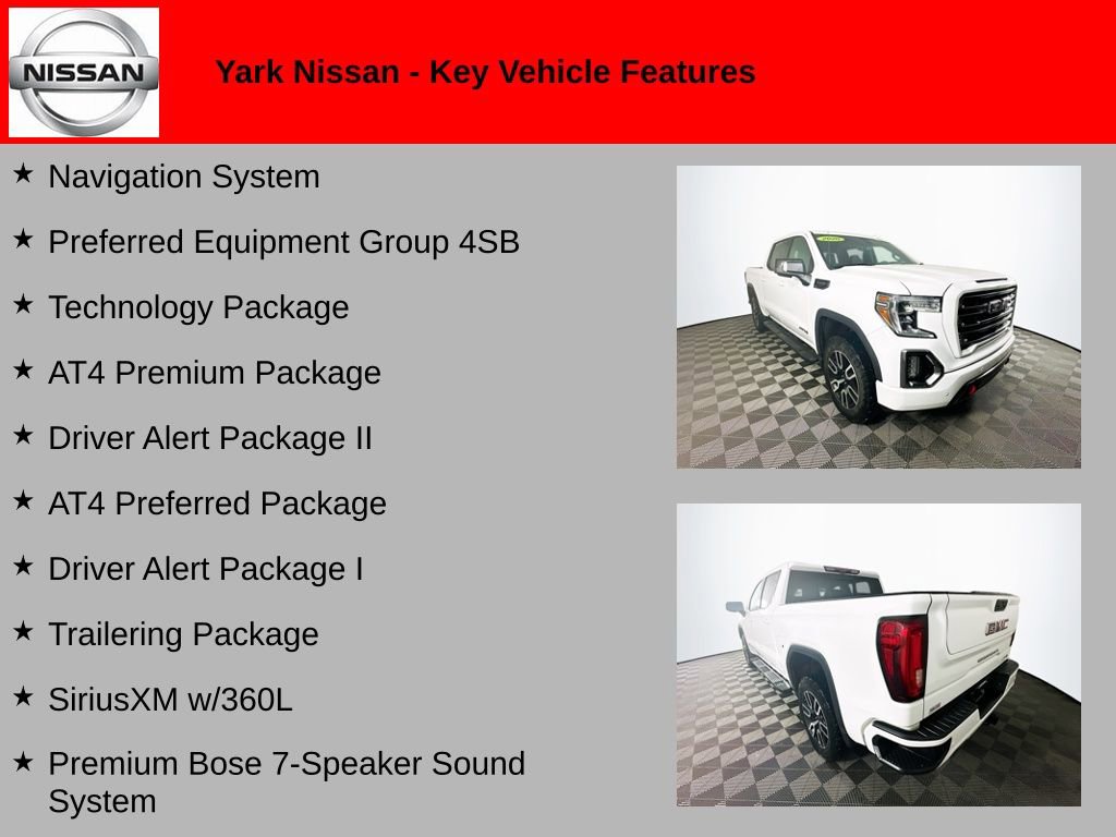 Used 2020 GMC Sierra 1500 AT4 w/ AT4 Premium Package AWD/4WD image 2