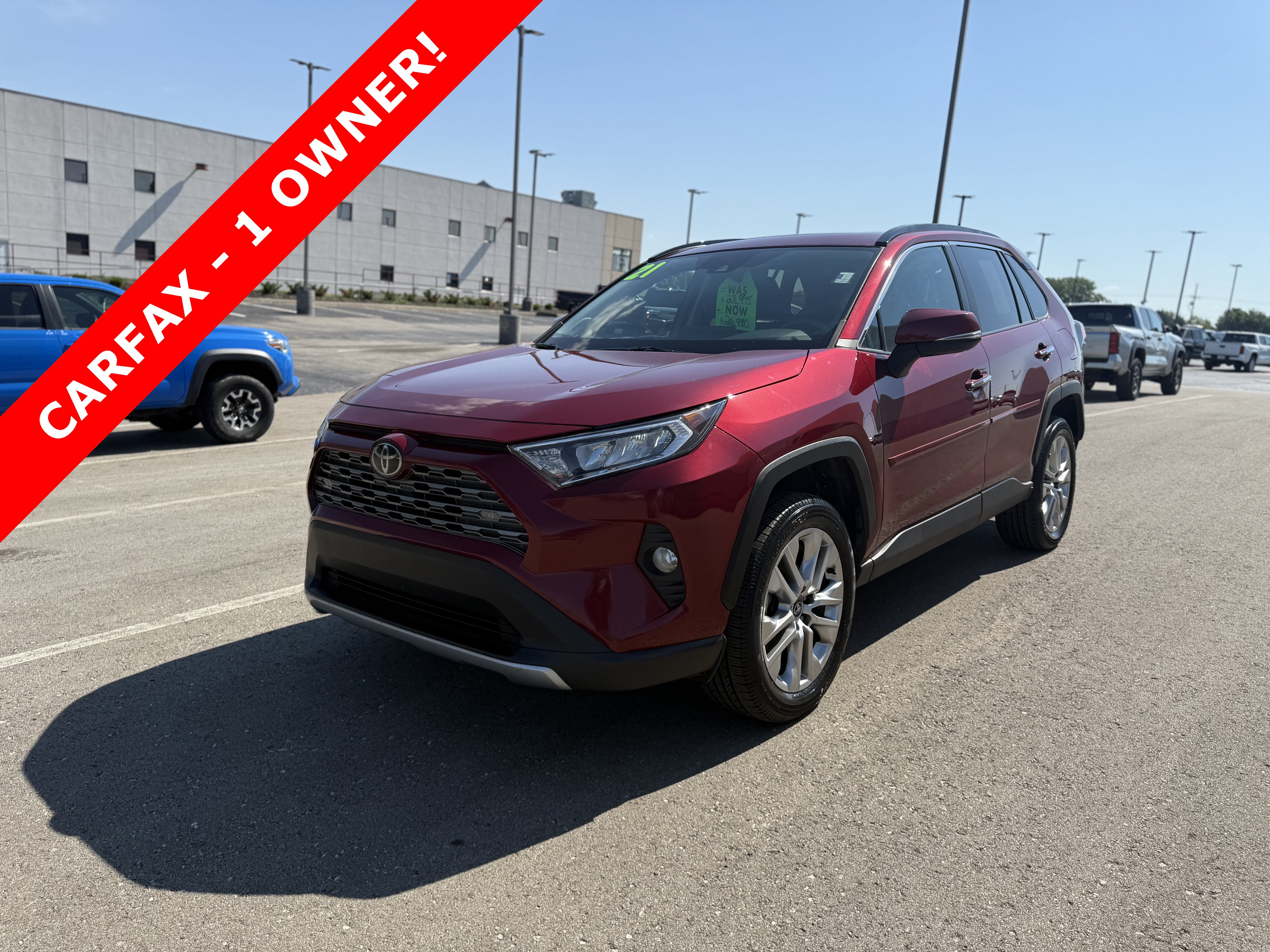 Used 2021 Toyota RAV4 Limited w/ Limited Grade Weather Package AWD/4WD image 2