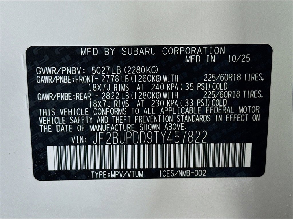 New 2026 Subaru Outback Limited image 31