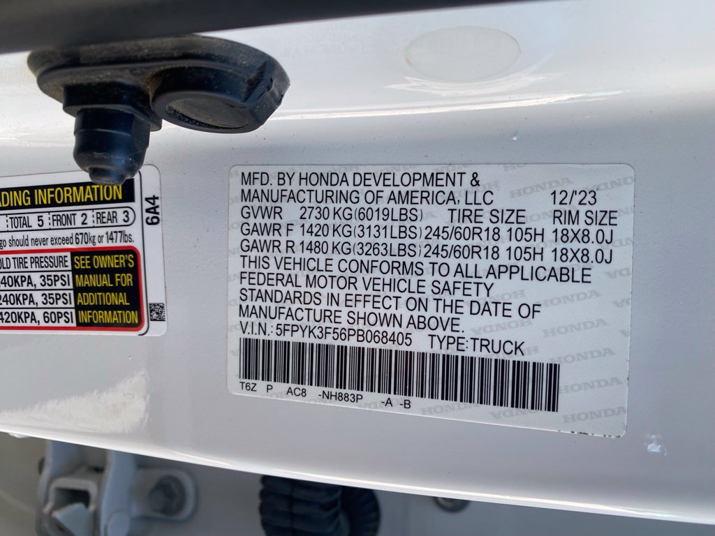 Used 2023 Honda Ridgeline RTL image 30