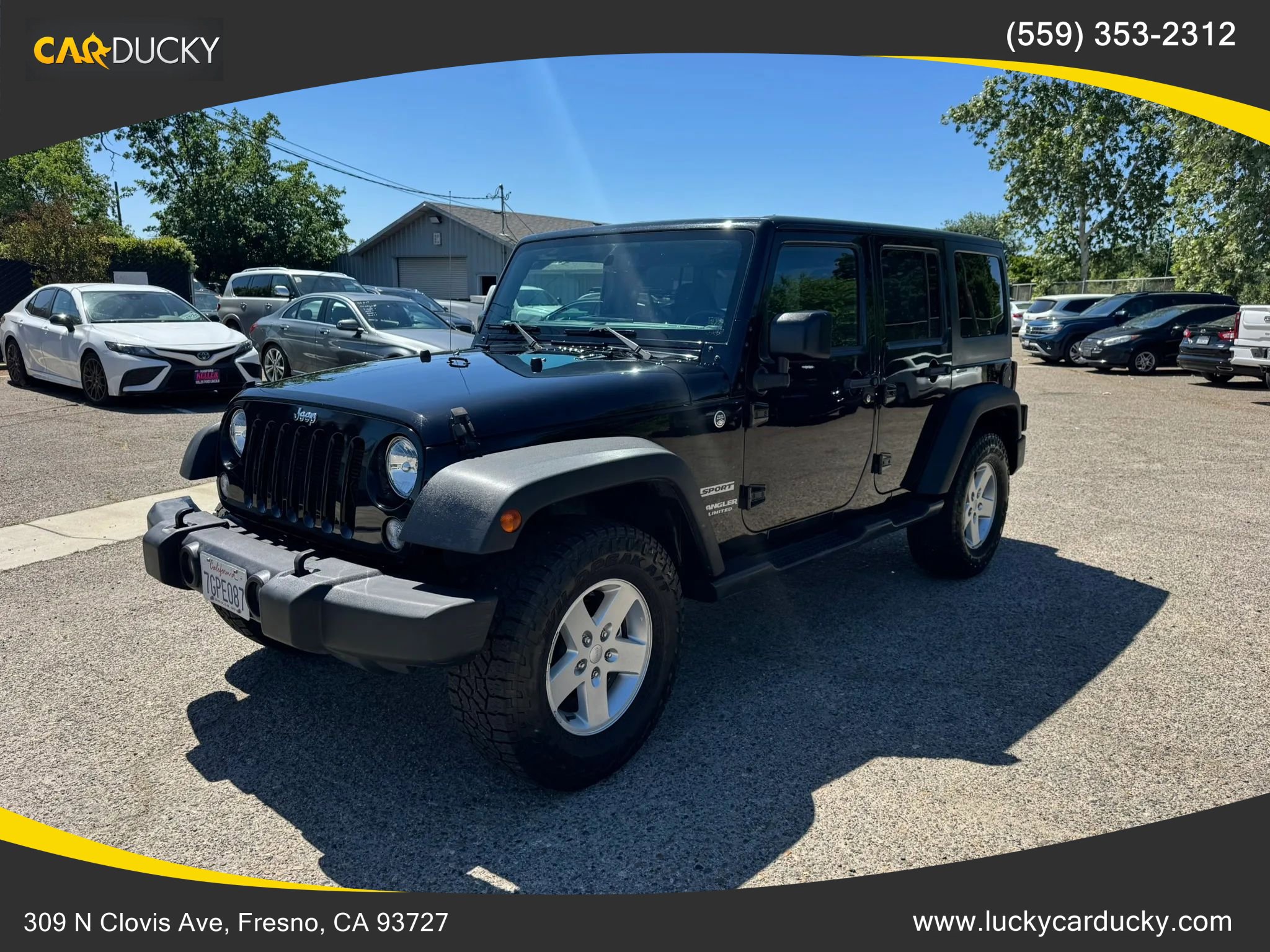 Used 2015 Jeep Wrangler Unlimited Sport w/ Quick Order Package 24S