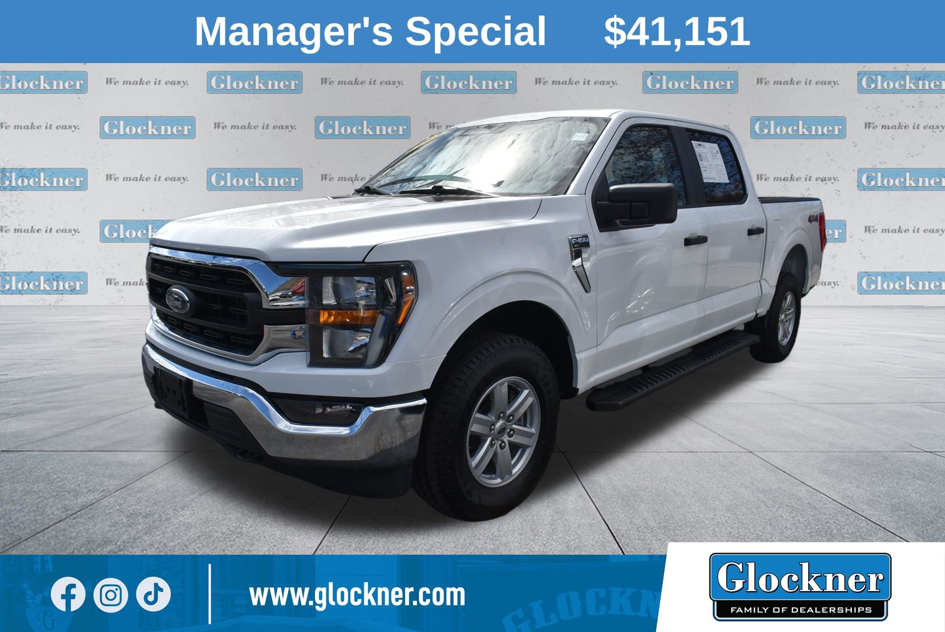 Used 2023 Ford F150 XLT w/ Trailer Tow Package AWD/4WD image 1