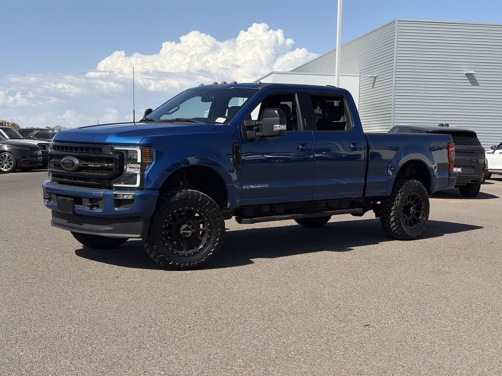 Used 2022 Ford F350 Lariat w/ Black Appearance Package AWD/4WD image 3