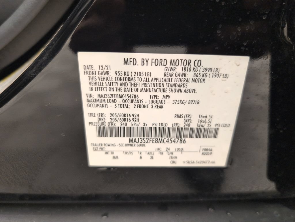 Used 2021 Ford EcoSport S FWD image 36