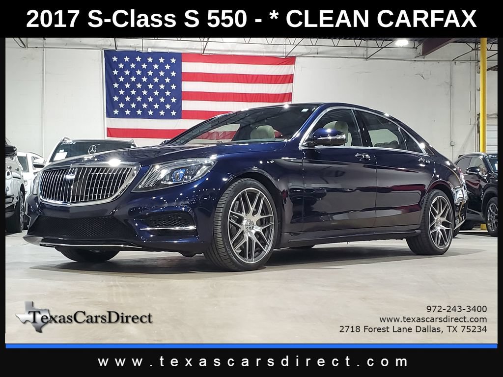 Used 2017 Mercedes-Benz S 550 4MATIC Sedan
