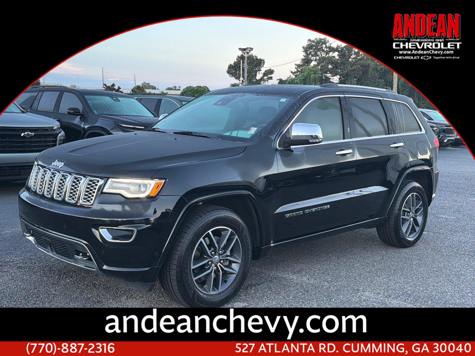 Used 2018 Jeep Grand Cherokee Overland RWD image 1