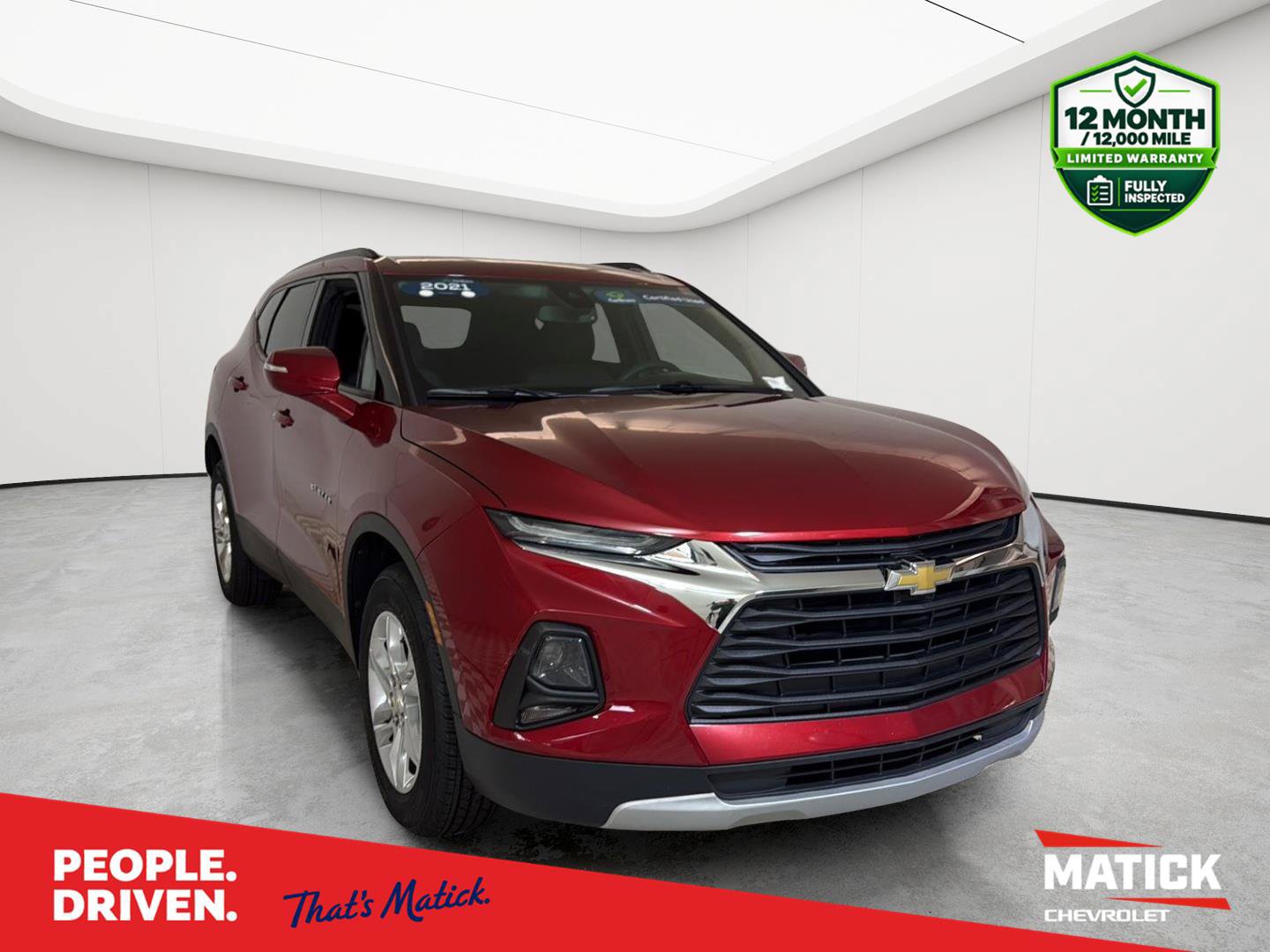 Certified 2021 Chevrolet Blazer LT FWD image 1