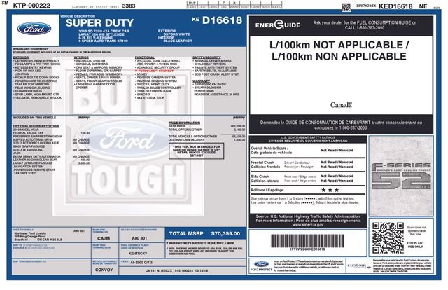 Used 2019 Ford F250 Lariat w/ Lariat Ultimate Package image 4