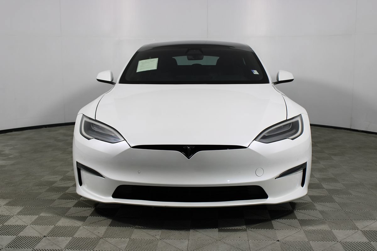 Used 2021 Tesla Model S Plaid AWD/4WD image 2