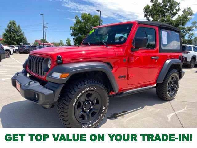 Used 2024 Jeep Wrangler Sport AWD/4WD image 1