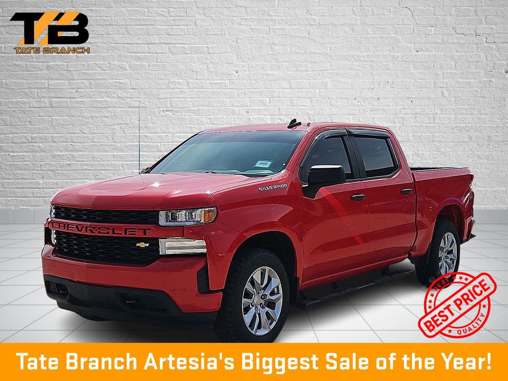 Used 2020 Chevrolet Silverado 1500 Custom w/ Custom Value Package